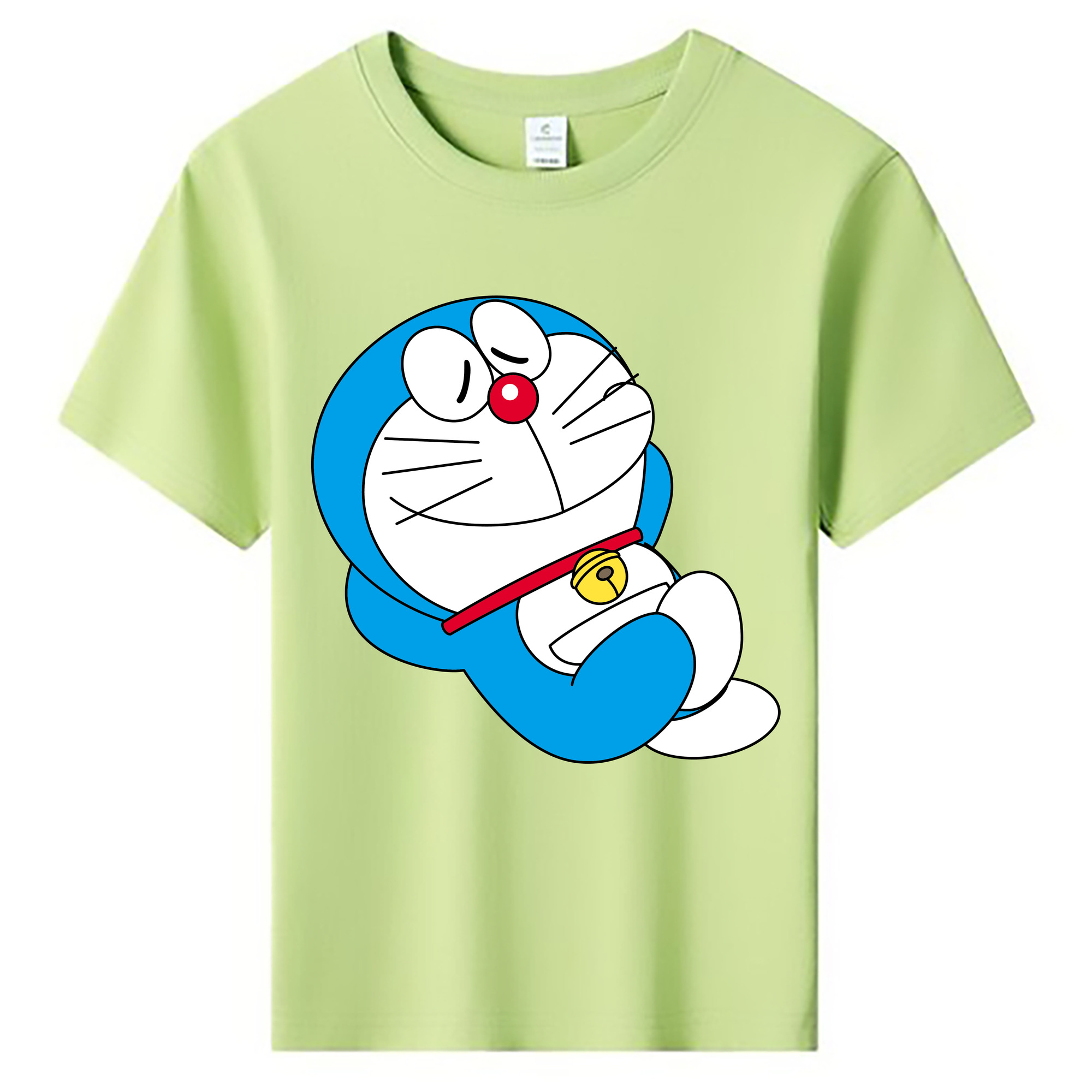 （画像用） ドラえもん Doraemon 綿100％キッズTシャツ（フロントプリント）